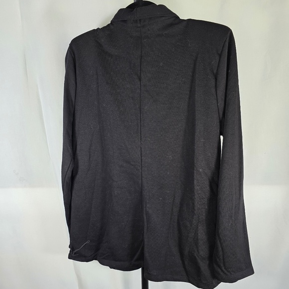 Black Soft Lightweight Blazer - Picture 2 of 2